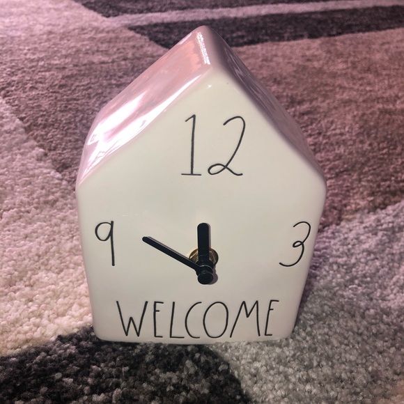 Rae Dunn Other - Rae Dunn Welcome Ceramic Clock. NWT!